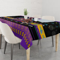 Nakatomi Plaza Christmas Party 1988 Tablecloth DJ Santa Claus - Wonder Print Shop