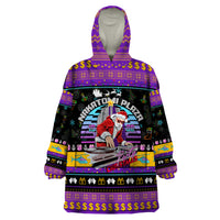 Nakatomi Plaza Christmas Party 1988 Wearable Blanket Hoodie DJ Santa Claus - Wonder Print Shop