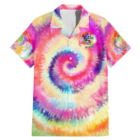 We Are All Human LGBT Family Matching Mermaid Dress and Hawaiian Shirt Skull Tie Dye - Wonder Print Shop