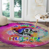 we-are-all-human-lgbt-round-carpet-skull-tie-dye