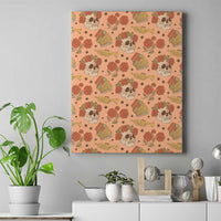 Day of the Dead Canvas Wall Art Sugar Skulls - Wonder Print Shop