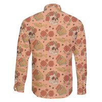 Day of the Dead Family Matching Short Sleeve Bodycon Dress and Hawaiian Shirt Sugar Skulls - Wonder Print Shop