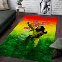 The Real Legend Bob Area Rug African Jamaica Reggae - Wonder Print Shop