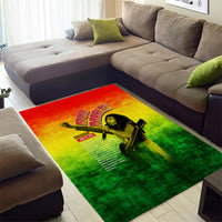 The Real Legend Bob Area Rug African Jamaica Reggae - Wonder Print Shop