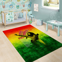 The Real Legend Bob Area Rug African Jamaica Reggae - Wonder Print Shop