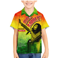 The Real Legend Bob Family Matching Mermaid Dress and Hawaiian Shirt African Jamaica Reggae - Wonder Print Shop