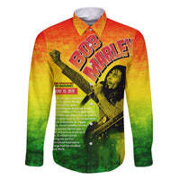 The Real Legend Bob Family Matching Off Shoulder Short Dress and Hawaiian Shirt African Jamaica Reggae - Wonder Print Shop