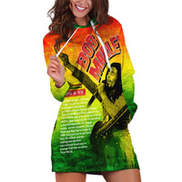 The Real Legend Bob Hoodie Dress African Jamaica Reggae - Wonder Print Shop