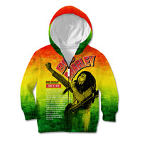 The Real Legend Bob Kid Hoodie African Jamaica Reggae - Wonder Print Shop