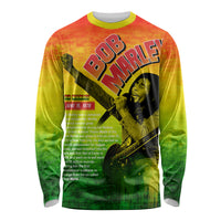 The Real Legend Bob Long Sleeve Shirt African Jamaica Reggae - Wonder Print Shop
