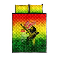 The Real Legend Bob Quilt Bed Set African Jamaica Reggae - Wonder Print Shop