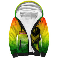 The Real Legend Bob Sherpa Hoodie African Jamaica Reggae - Wonder Print Shop