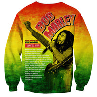 The Real Legend Bob Sweatshirt African Jamaica Reggae - Wonder Print Shop