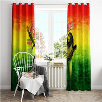 The Real Legend Bob Window Curtain African Jamaica Reggae - Wonder Print Shop