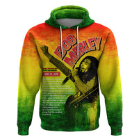 The Real Legend Bob Zip Hoodie African Jamaica Reggae - Wonder Print Shop