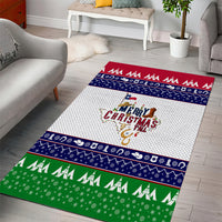 Merry Christmas Yall Texas Area Rug - Wonder Print Shop