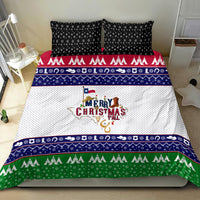 Merry Christmas Yall Texas Bedding Set - Wonder Print Shop
