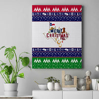 Merry Christmas Yall Texas Canvas Wall Art - Wonder Print Shop