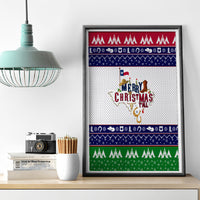 Merry Christmas Yall Texas Canvas Wall Art - Wonder Print Shop