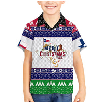 Merry Christmas Yall Texas Family Matching Mermaid Dress and Hawaiian Shirt - Wonder Print Shop