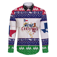 Merry Christmas Yall Texas Family Matching Short Sleeve Bodycon Dress and Hawaiian Shirt - Wonder Print Shop