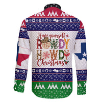 Merry Christmas Yall Texas Family Matching Tank Maxi Dress and Hawaiian Shirt - Wonder Print Shop