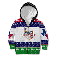 Merry Christmas Yall Texas Kid Hoodie - Wonder Print Shop