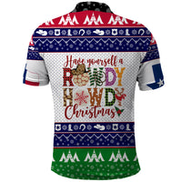 Merry Christmas Yall Texas Polo Shirt - Wonder Print Shop