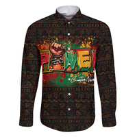 Personalized Power African Family Matching Long Sleeve Bodycon Dress and Hawaiian Shirt - Wonder Print Shop