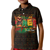 Personalized Power African Kid Polo Shirt - Wonder Print Shop