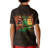 Personalized Power African Kid Polo Shirt - Wonder Print Shop