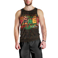 Personalized Power African Men Tank Top - Wonder Print Shop