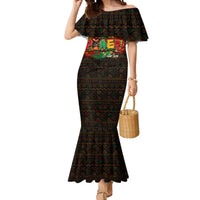 Personalized Power African Mermaid Dress - Wonder Print Shop