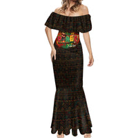 Personalized Power African Mermaid Dress - Wonder Print Shop