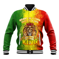 King's African Spirit Baseball Jacket Heart of A Lion - Wonder Print Shop