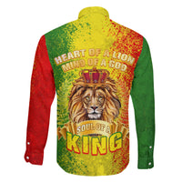 King's African Spirit Family Matching Mermaid Dress and Hawaiian Shirt Heart of A Lion - Wonder Print Shop