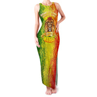 King's African Spirit Family Matching Tank Maxi Dress and Hawaiian Shirt Heart of A Lion - Wonder Print Shop