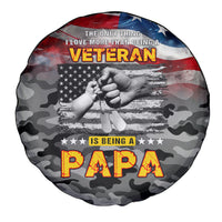 Father's Day Veteran Spare Tire Cover American Flag - Wonder Print Shop