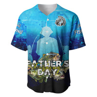 Personalized Father's Day Bass Fishing Baseball Jersey Son and Daughter - Wonder Print Shop
