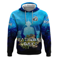 Personalized Father's Day Bass Fishing Hoodie Son and Daughter - Wonder Print Shop