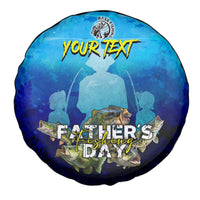 Personalized Father's Day Bass Fishing Spare Tire Cover Son and Daughter - Wonder Print Shop