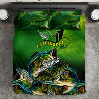 Father's Day Bass Fishing Bedding Set Best Dad Ever - Wonder Print Shop