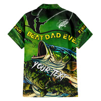 Father's Day Bass Fishing Hawaiian Shirt Best Dad Ever - Wonder Print Shop