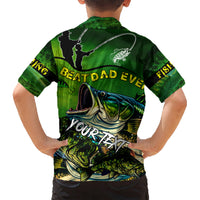 Father's Day Bass Fishing Hawaiian Shirt Best Dad Ever - Wonder Print Shop