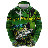 Father's Day Bass Fishing Hoodie Best Dad Ever - Wonder Print Shop