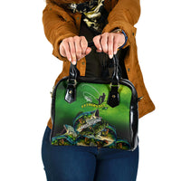 Father's Day Bass Fishing Shoulder Handbag Best Dad Ever