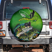 Father's Day Bass Fishing Spare Tire Cover Best Dad Ever - Wonder Print Shop