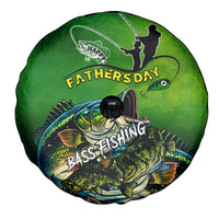 Father's Day Bass Fishing Spare Tire Cover Best Dad Ever - Wonder Print Shop