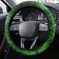 Father's Day Bass Fishing Steering Wheel Cover Best Dad Ever - Wonder Print Shop