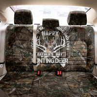 Happy Father's Day Deer Hunting Back Car Seat Cover Dad I Love You - Wonder Print Shop